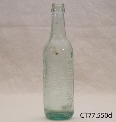Bottle; A Alexander & Co Ltd; c1915; CT77.550d