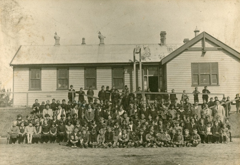 Photograph [Owaka District High School 1938-1940]; [?]; c1930s-1940s ...