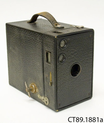 Camera, box; Eastman Kodak Co; [?]; CT89.1881a - Owaka Museum and ...