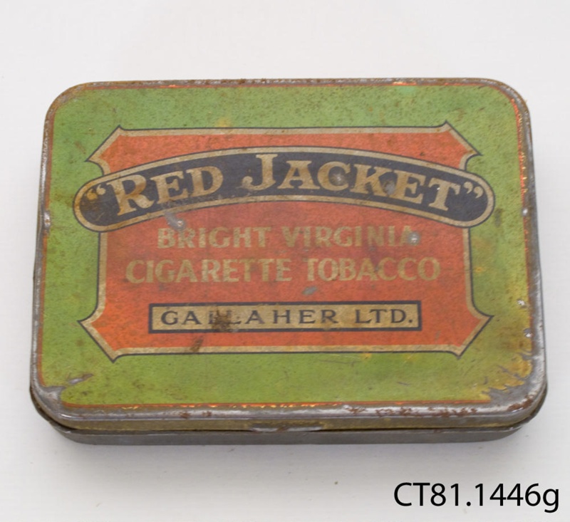 gallaher group tobacco Tin, tobacco; Gallaher Ltd; [?]; CT81.1446g
