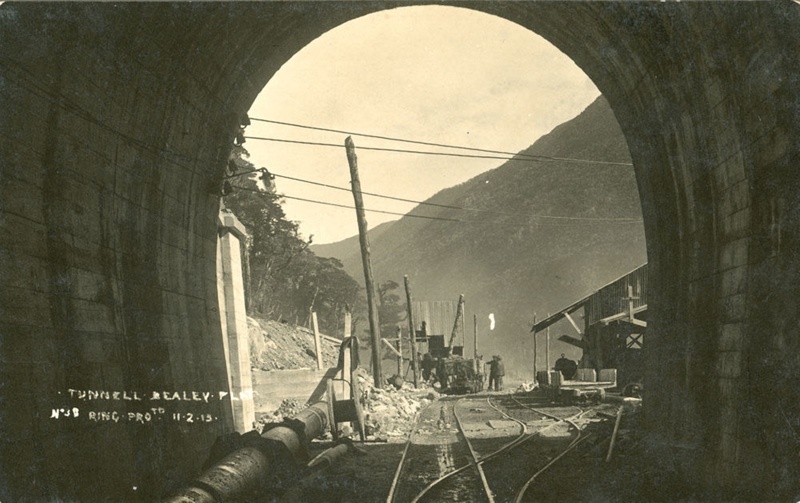Photograph [Tunnel Hill]; [?]; 1913; 2010.599 Owaka Museum and
