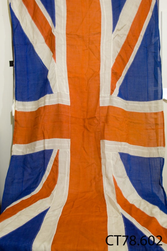 Flag, Union Jack; [?]; [?]; CT78.602 on NZ Museums