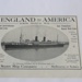 Advertisement 'RMS Niagara' 1917: RETURNED TO KEITH GORDON O/R 1108   ; 814