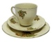 Cup and saucer with plate; 716