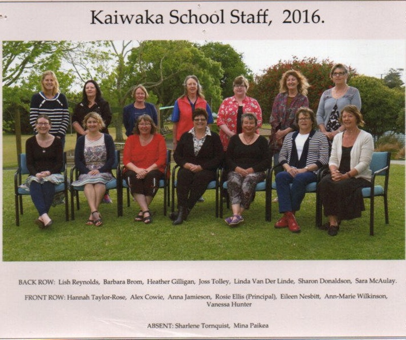 Kaiwaka School Staff 2016