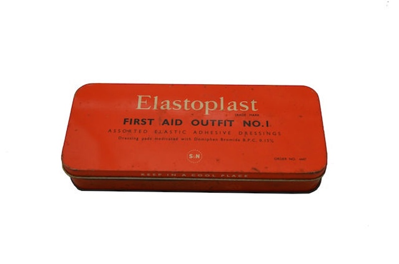 First Aid Tin; 492 on NZ Museums
