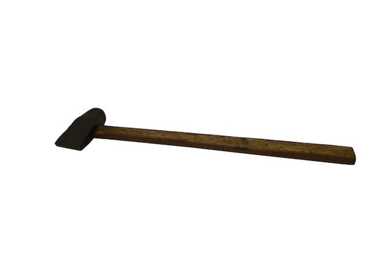 Iron Hammer with Wooden Handle; 562 eHive