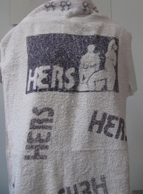 Pink HERS towel, Dr Marno, Fran, Auckland New Zealand, 1987, 159