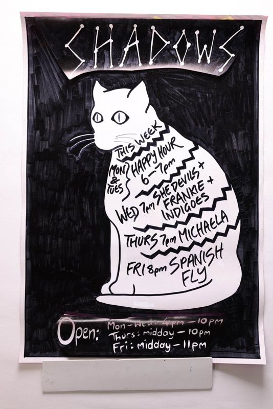 Poster, Shadows Bar