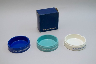Ashtray Set [Air New Zealand]; Air New Zealand Limited (New Zealand, estab. 1965), Fuyo; 2003.208