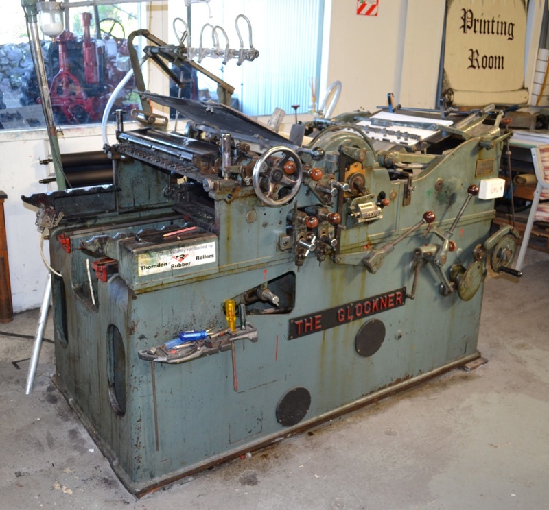 Printing Press [Glockner]; Frank F Pershke Ltd; 1950; 2013.201 Museum