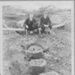 Black and white photograph of Moa footprints; Mr  Tremaine , George; 1912; 74/61/1