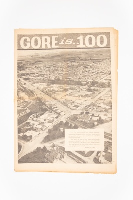 Newspaper, Gore Centennial [In Copyright]; Mataura Ensign; 24.03.1962; GO.NE13