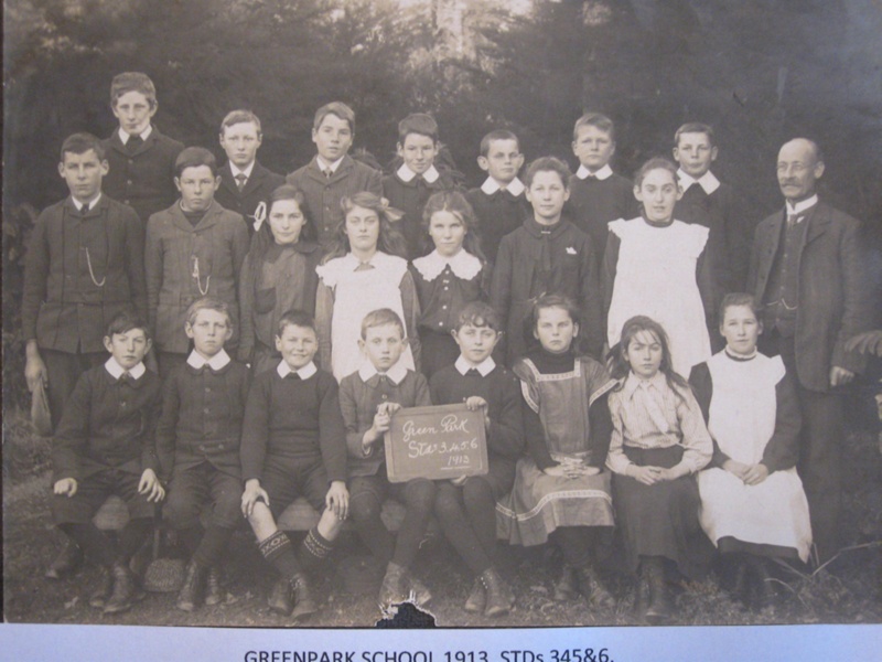 Greenpark School, Standards 3, 4, 5 & 6, 1913