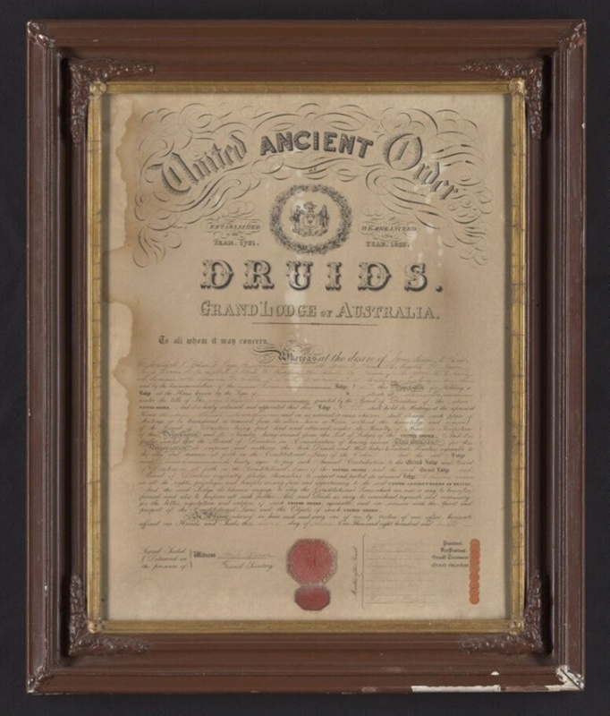 Dispensation / Ethelbert Lodge, No. 99, Springston
