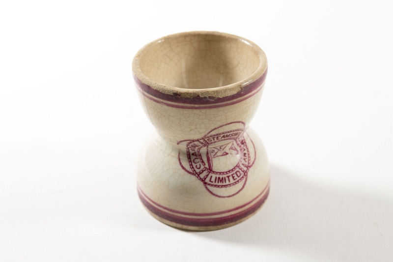 "Coastal Steamship Company" Egg Cup