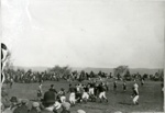 Rugby game on Pukeroa reserve; Unknown; Circa 1905; CP-1002