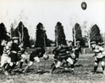 Rugby game in progress.; Unknown; Circa 1905; CP-134
