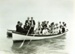 Bringing tourists ashore from launch 'Hamurana', Vaile, 1984.35.12