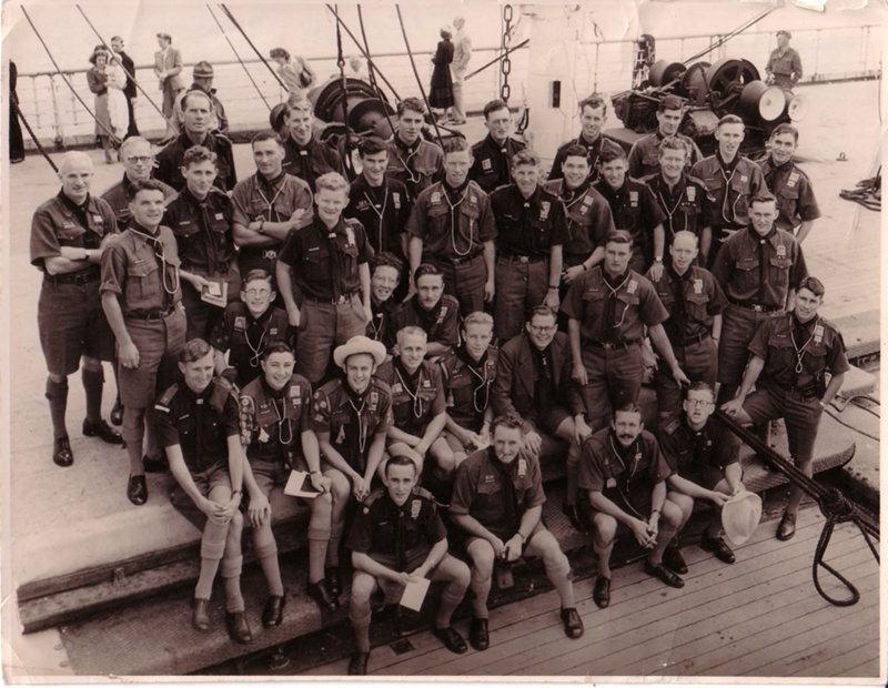 1947 NZ Scouts aboard ships to the UK and home eHive