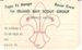 1950's Tapu Te Ranga Rovers invitation card