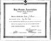 1931 Addington certificate for Baden-Powell Rally