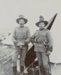 Photograph, Henry Allan and Thomas Foster, Murihiku Mounted Rifles; Clayton, Fred; 1900-1910; WY.1989.513.4