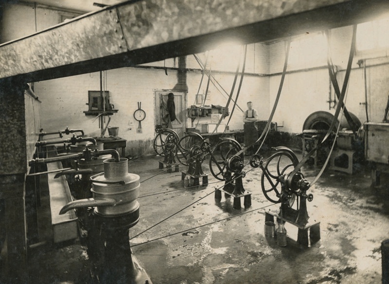 Photograph, Separating Machines Mokoreta Dairy Factory; Cousins, C.M ...