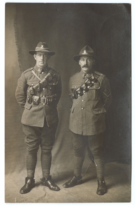 Photograph, Trooper Allan Young & Bombardier Lance Corporal Samuel ...