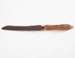 Bread Knife, Wooden Handle; Unknown manufacturer; 1920-1930; WY.0000.700