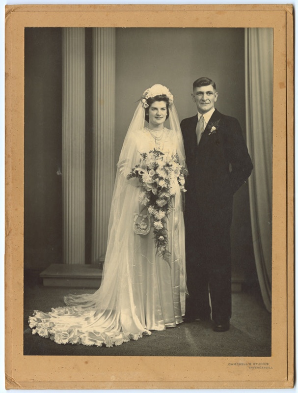 Photograph, Geary-Wright Wedding; Campbell's Studios; 22.04 ...