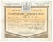 Certificate, Disability Pension ; Unknown printer; 1918; WY.2000.12.4.30