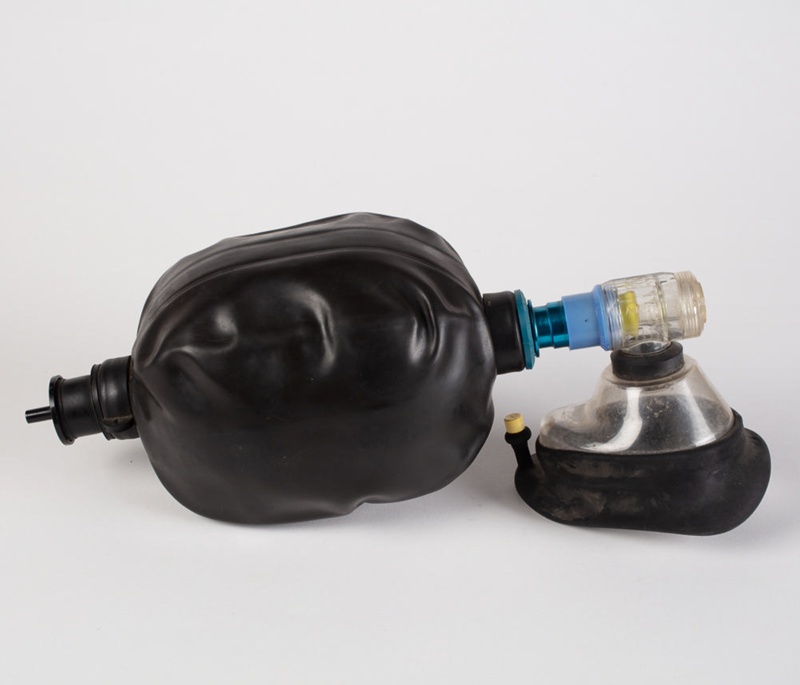 Bag Valve Mask, Large; Unknown manufacturer; 19701980; WY.2003.11.88