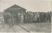 Postcard, Glenham Railway Station; Unknown printer; 1908; WY.1989.441.2