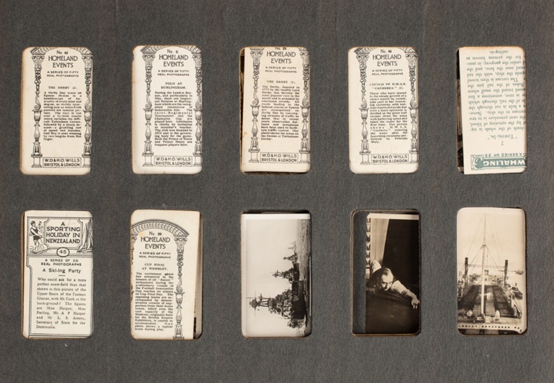 Album, Cigarette Cards ; The Three Castles; 1925-1940; WY.1989.418.3