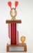 Trophy, Edendale Dart Club Women's Highest Score; Moller & Young Ltd; 1985; WY.2008.19.20