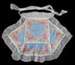 Apron, Cotton Lawn Panels on Organdy; Hall, May; 1950-1960; WY.2006.37.4