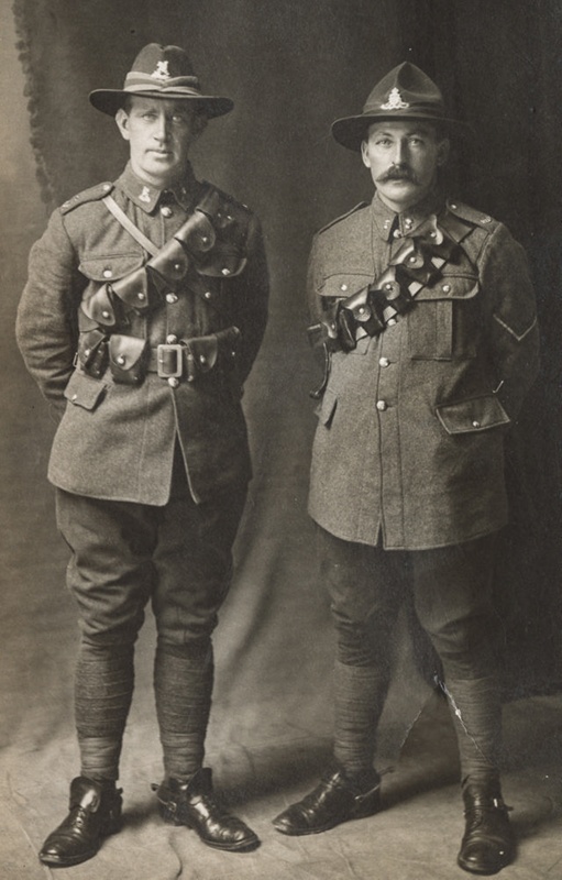 Photograph, Trooper Allan Young & Bombardier Lance Corporal Samuel 