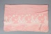 Blanket, Baby's Pink and White; Unknown manufacturer; 1950-1960; WY.0000.157