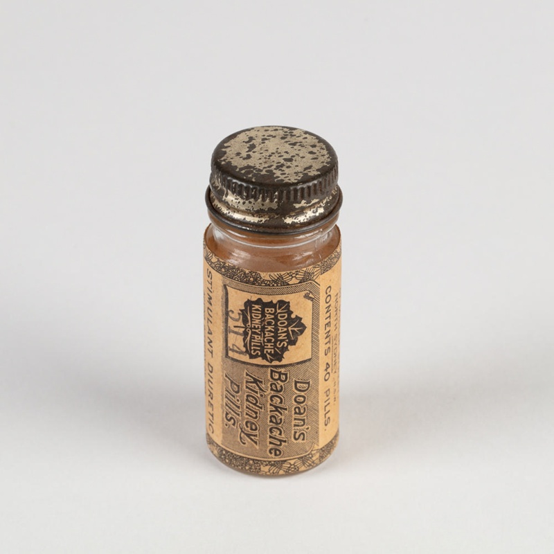 Jar, 'Doans Backache Kidney Pills'; Foster-McClellan Co.; 1930-1940; WY ...