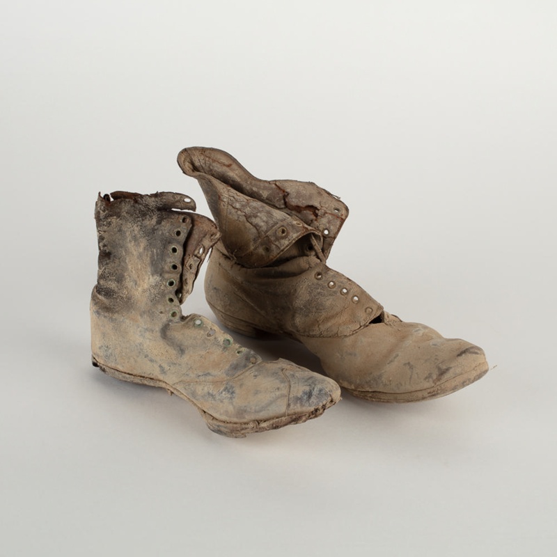 Boots, Concealed; Unknown manufacturer; 1850-1950; WY.0000.966 | eHive