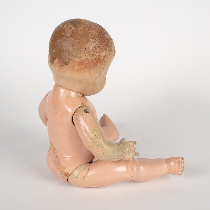 Doll, Celluloid Baby; Pedigree; 1940-1950; WY.2015.6.14