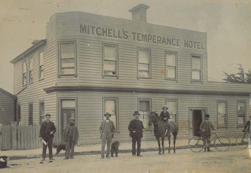 Photograph Mitchells Temperance Hotel Edendale Unknown Photographer