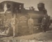 Postcard, Xmas Decorated Train from Wyndham; Unknown; 1900-10; WY.0000.1192