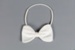 Bow Tie, Elasticated White; Unknown manufacturer; 1950-1960; WY.2008.3.5