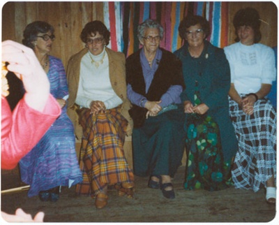 Photograph, Members of Mimihau Women's Institute at their 30th Birthday ; Unknown photographer; 01.01.1978; WY.2000.35.4