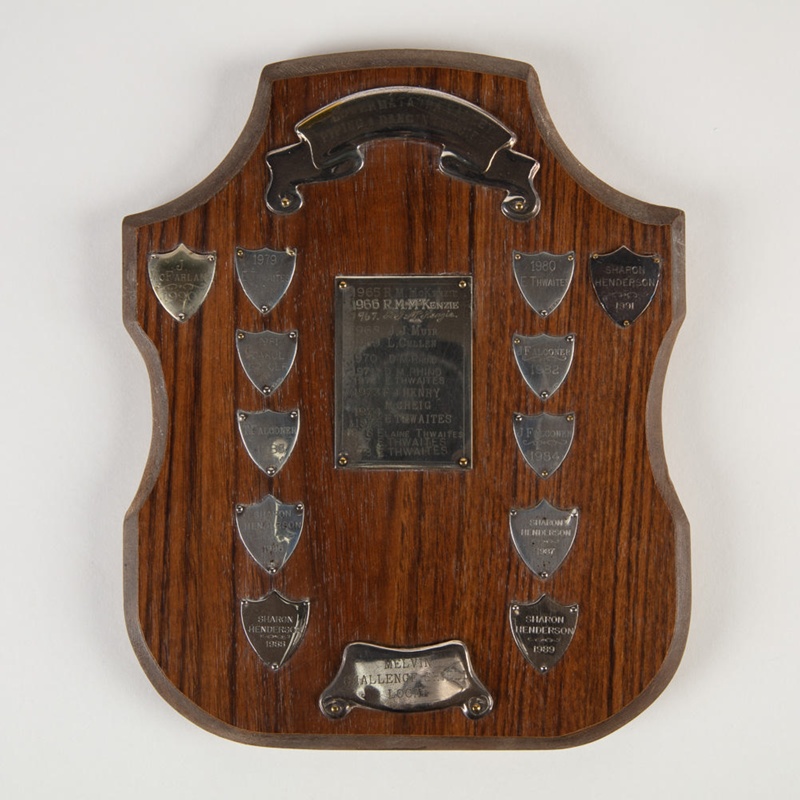 Trophy, LMVPDS Melvin Challenge Shield; Unknown manufacturer; 1965; WY ...