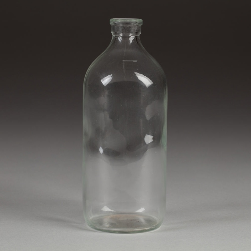 Bottle, Clear with Narrow Neck; Unknown manufacturer; 19601970; WY