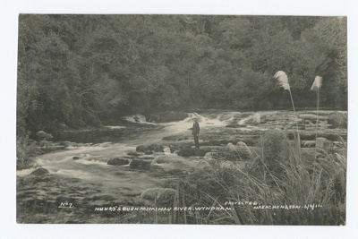 Postcard, Munro's Bush, Mimihau River, Wyndham; McEachen & Son; 06.04.1911; WY.0000.1227.6