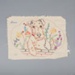 Centre Piece, Embroidered with Dog Design ; Batt, Dorothy; 1950-1960; WY.2010.7.14